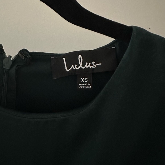 Lulus Let Me Entertain You Forest Green Wide Leg Jumpsuit - Picture 6 of 7